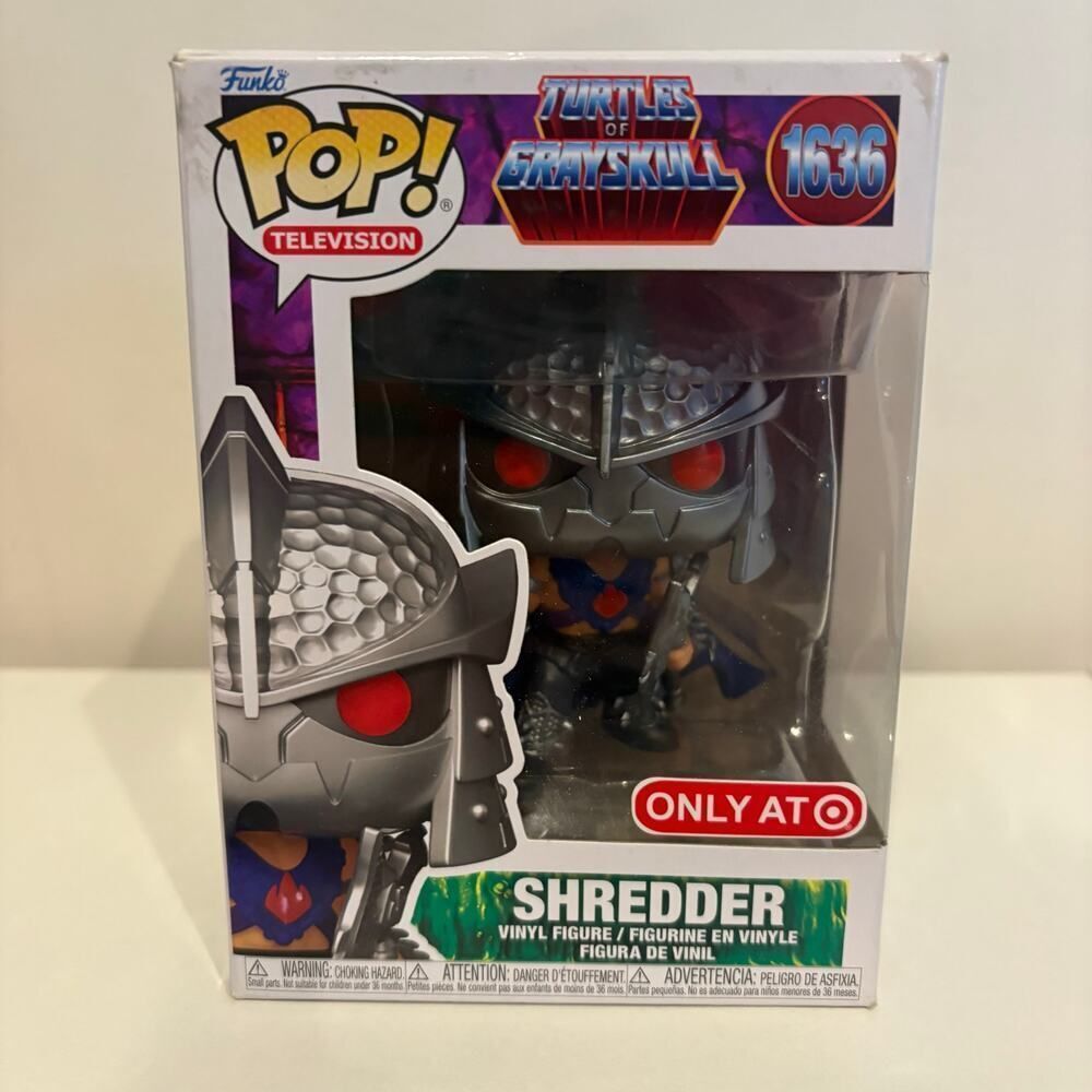 Turtles of Grayskull Shredder Funko Pop 1636